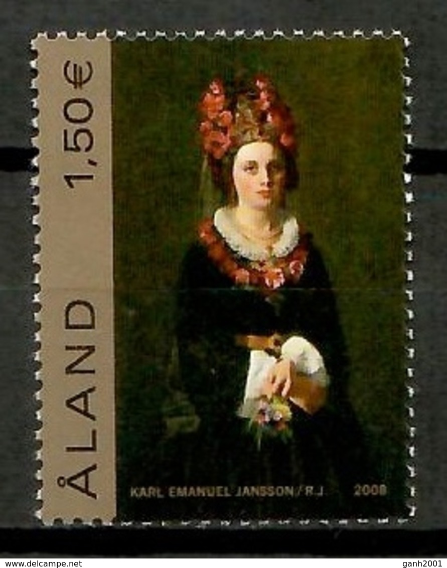 Aland 2008 / Art Painter Karl Emanuel Janssons Painting MNH Pintor / Ki18  30-24 - Modernos