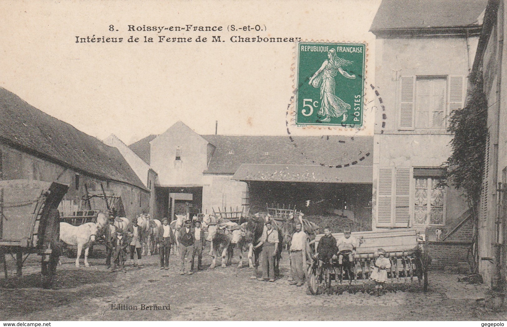 ROISSY  En  FRANCE - Intérieur De La Ferme De M. Charbonneau - Roissy En France