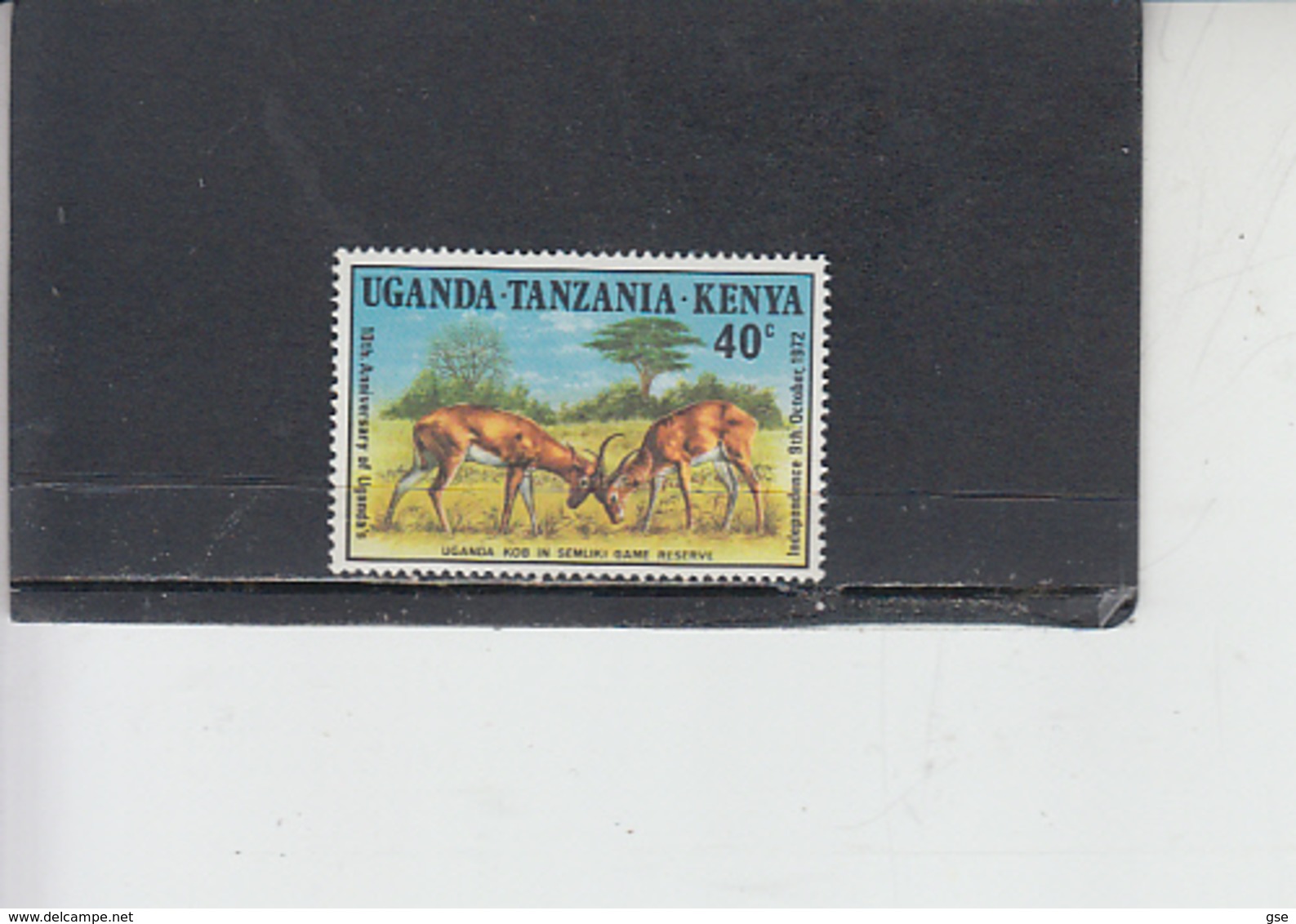 UGANDA  TANZANIA  KENIA  1972 - Fauna - Gazzzelle - Kenya, Uganda & Tanzania