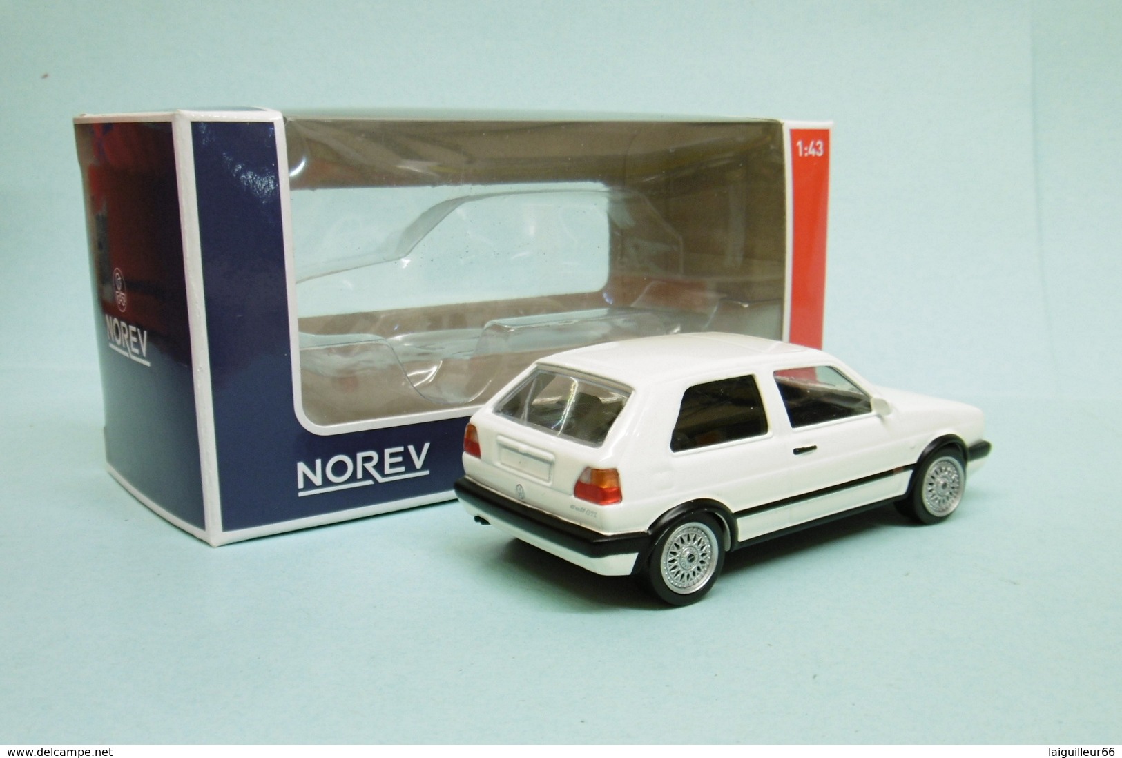 Norev Jet-Car - VOLKSWAGEN VW Gofl GTI G60 1990 Blanc Youngtimers Neuf NBO 1/43 - Norev