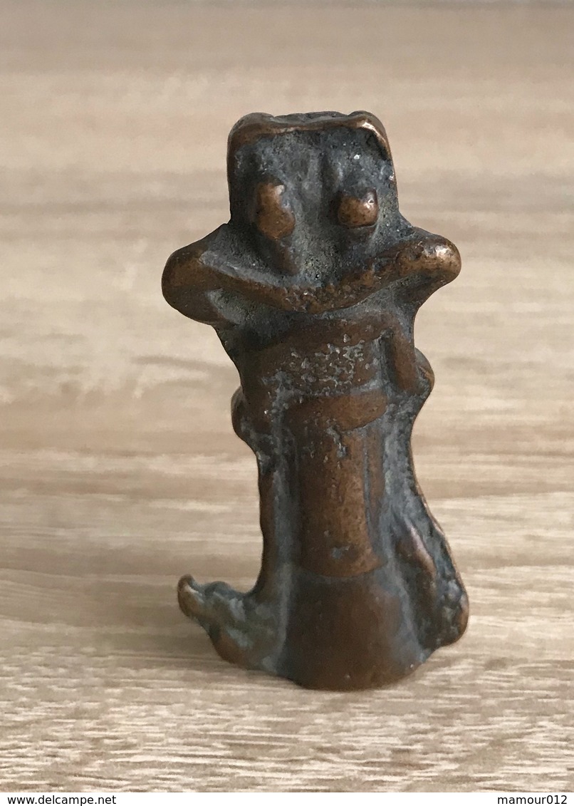 Insolite Statuette Figurine En Bronze - Ancien Gandhara - 200/300 AD - Asiatische Kunst