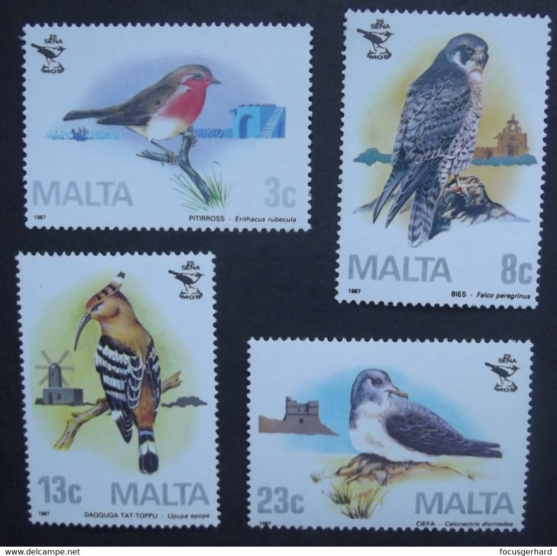 Malta   Vögel 1987  ** - Sonstige & Ohne Zuordnung