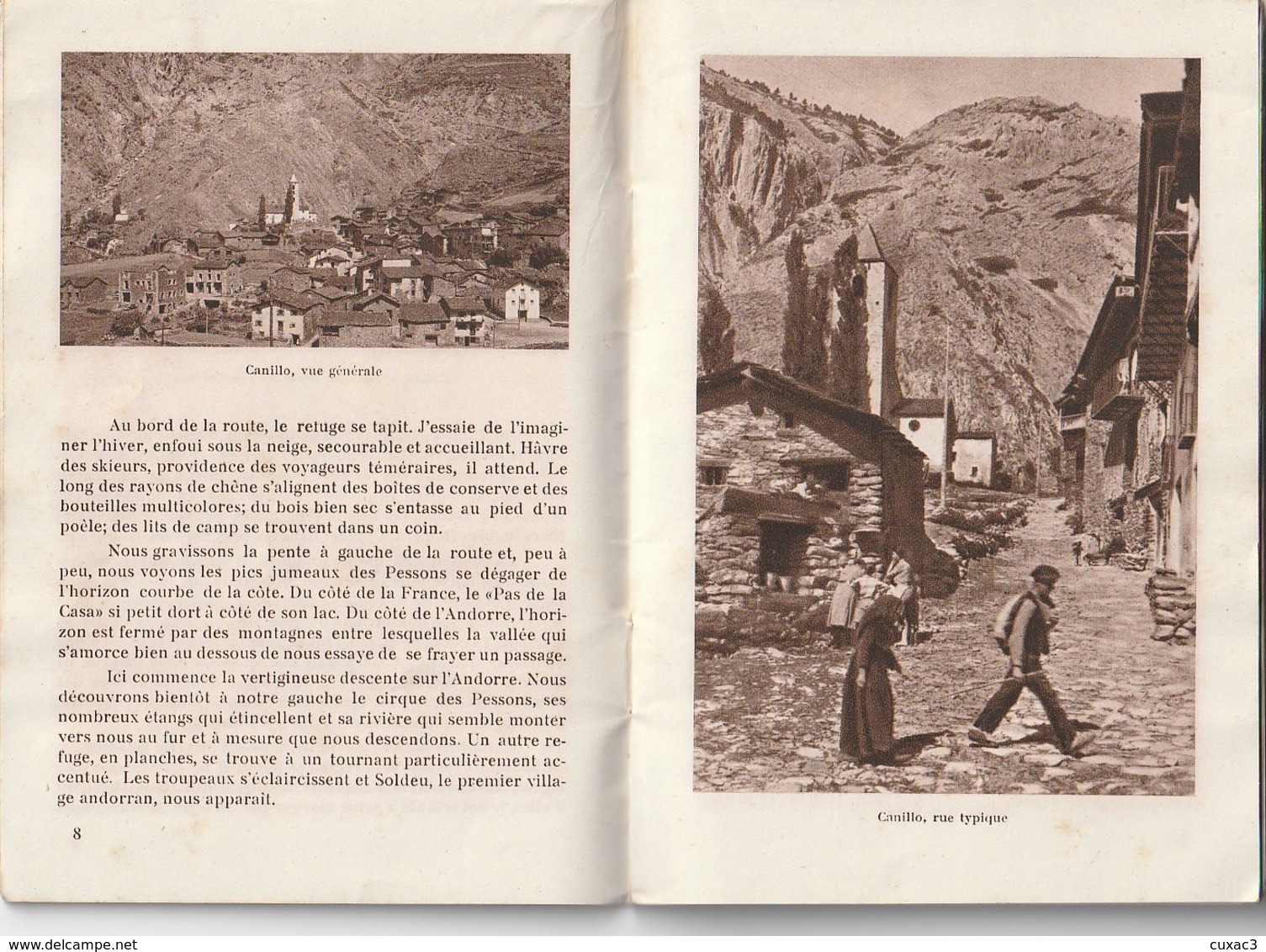 LES VALLEES D ANDORRE - Jean BACQUER - Juillet 1949 - 32 Pages - Non Classés