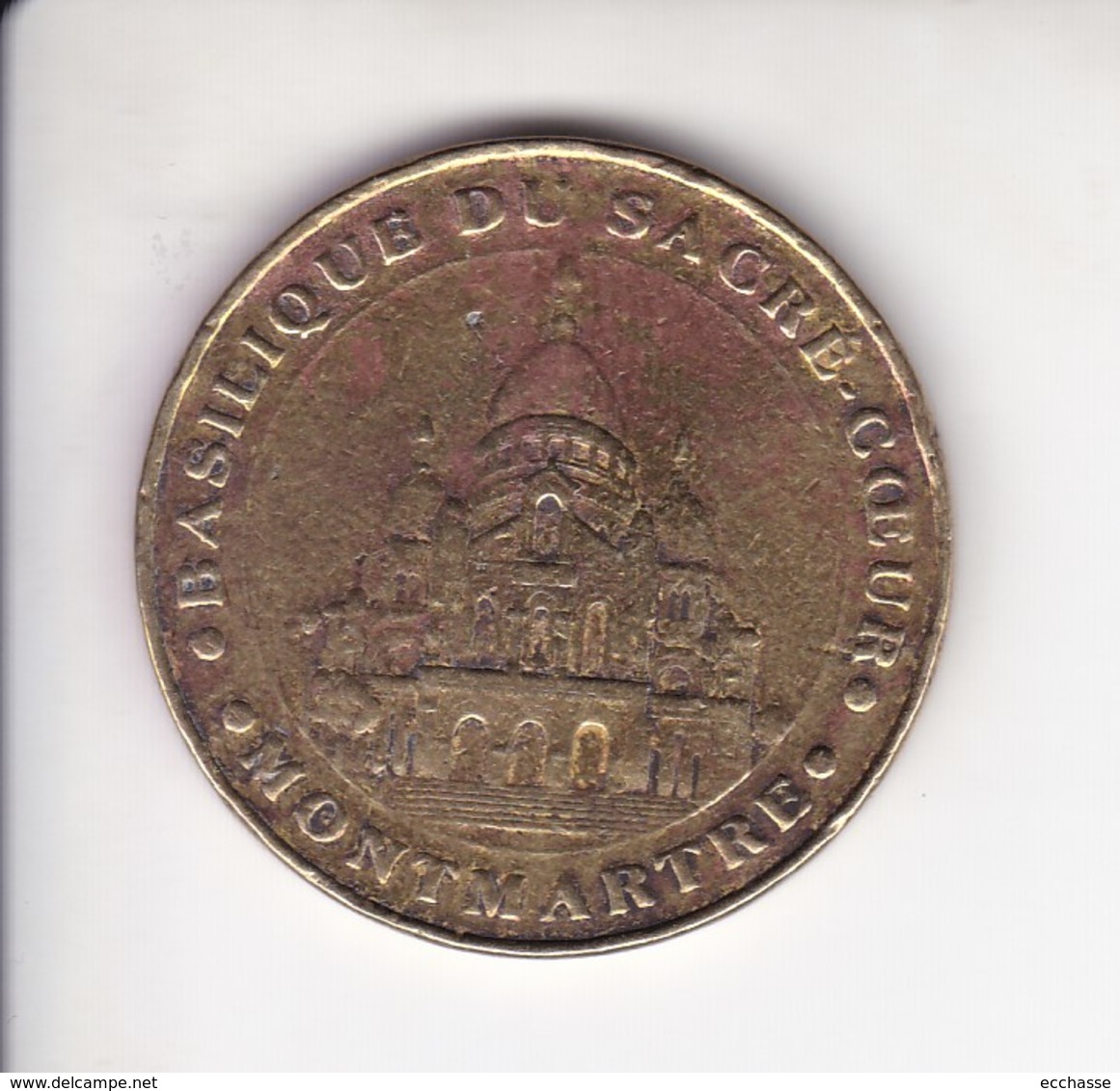 Medaille Jeton Touristique Mdp Monnaie De Paris Sacre Coeur De Montmartre Paris (en L'état) - 2008