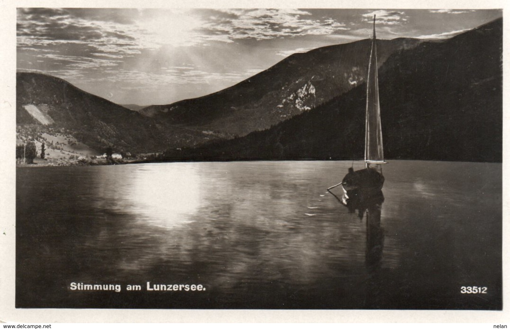 STIMMUNG AM LUNZER SEE-1936 - Lunz Am See