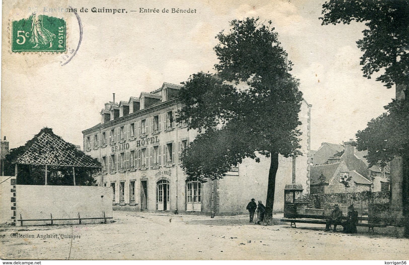 BENODET *** VUE DU GRAND HOTEL *** - Bénodet