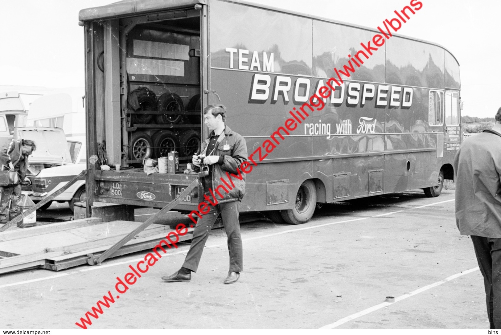 Teamtruck Team Broadspeed June 1969 Ford - Photo 15x23cm - Automobiles
