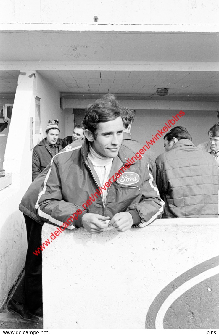 Autocoureur Jacky Ickx - Photo 15x23cm - Ford - Automobiles