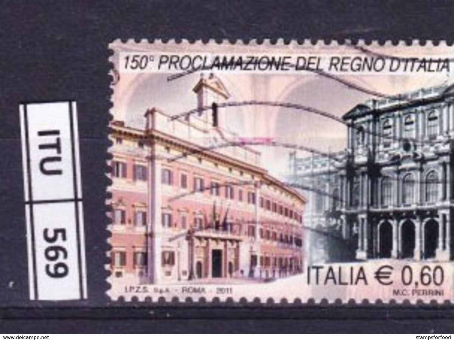 ITALIA REPUBBLICA   2011, Proclamazione Regno D'Italia, Usato - 2001-10: Oblitérés