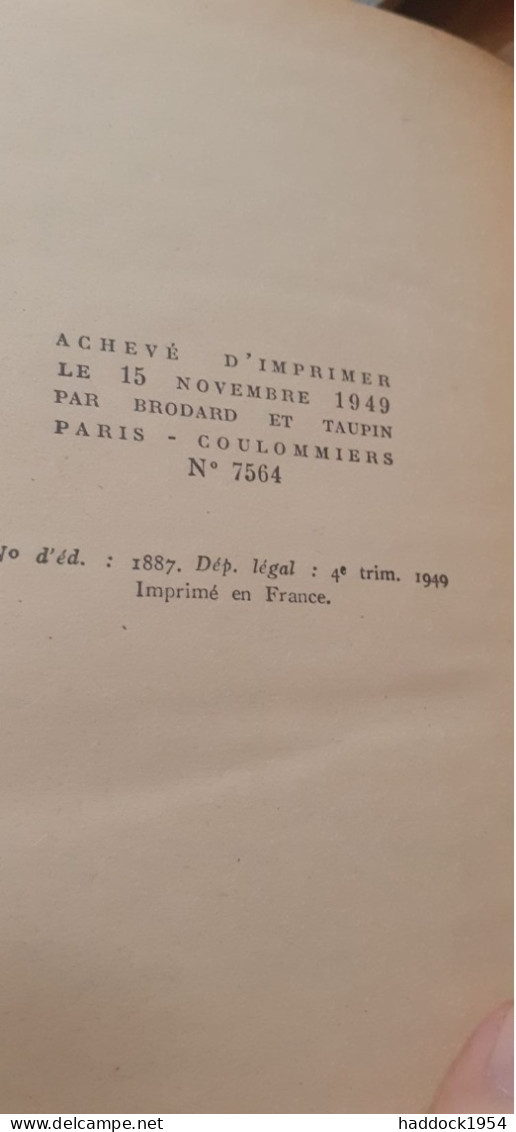 Le Cerveau Du Nabab CURT SIODMAK Gallimard 1949 - Série Blême