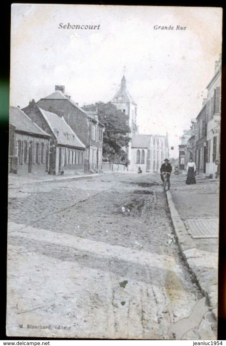 SEBONCOURT GRANDE RUE - Autres & Non Classés