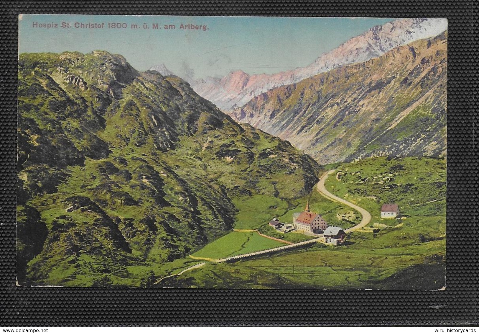 AK 0379  Hospiz St. Christoph Am Arlberg - Verlag Hartmann Um 1910-20 - St. Anton Am Arlberg