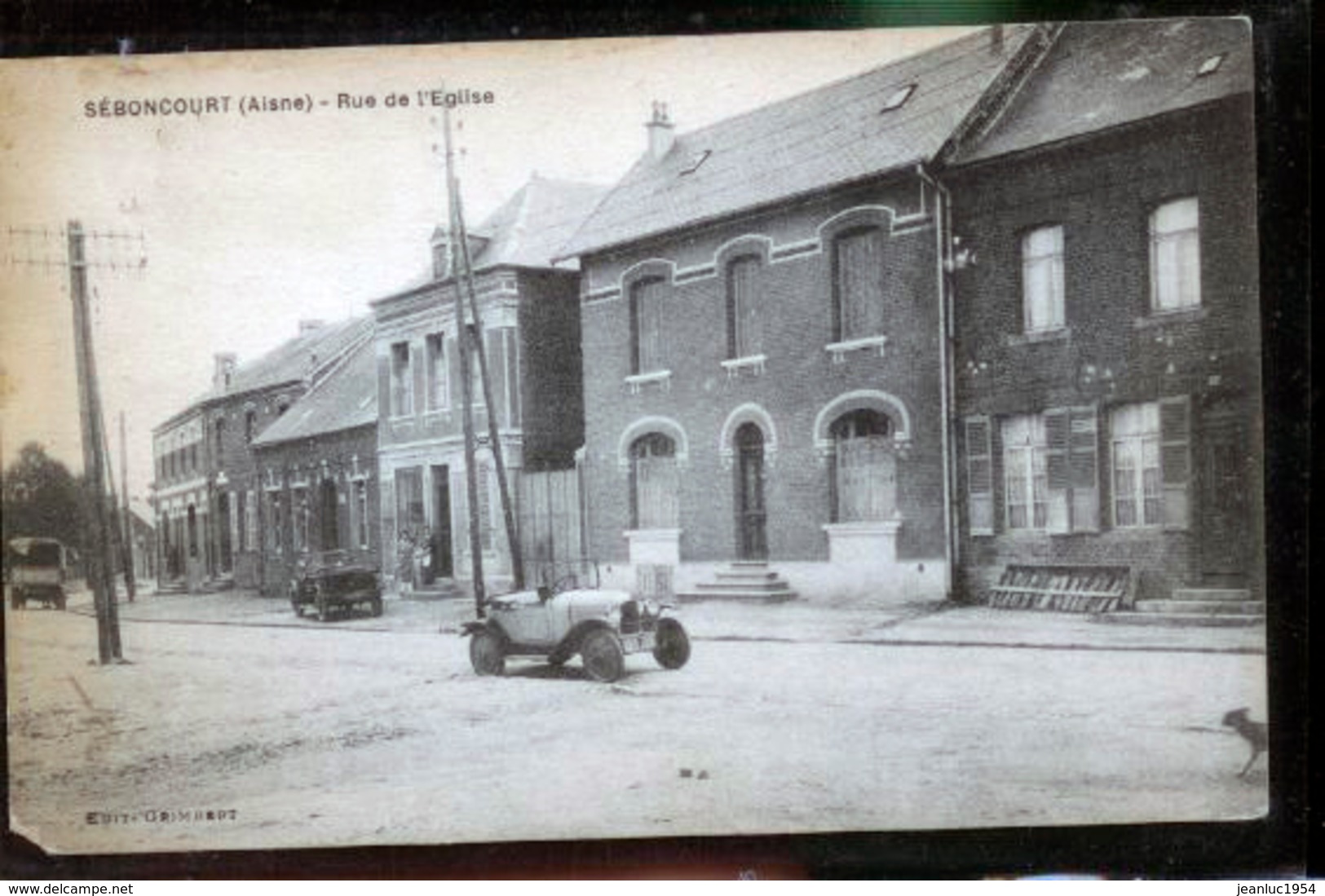 SEBONCOURT RUE DE L EGLISE - Autres & Non Classés