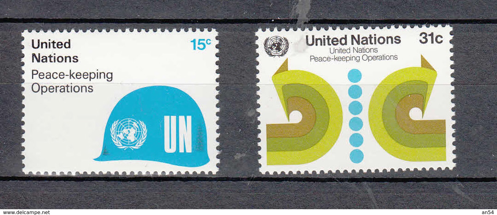 NATIONS  UNIES  NEW-YORK    1980     N°   310 à 313  NEUFS**   CATALOGUE YVERT&TELLIER - Neufs