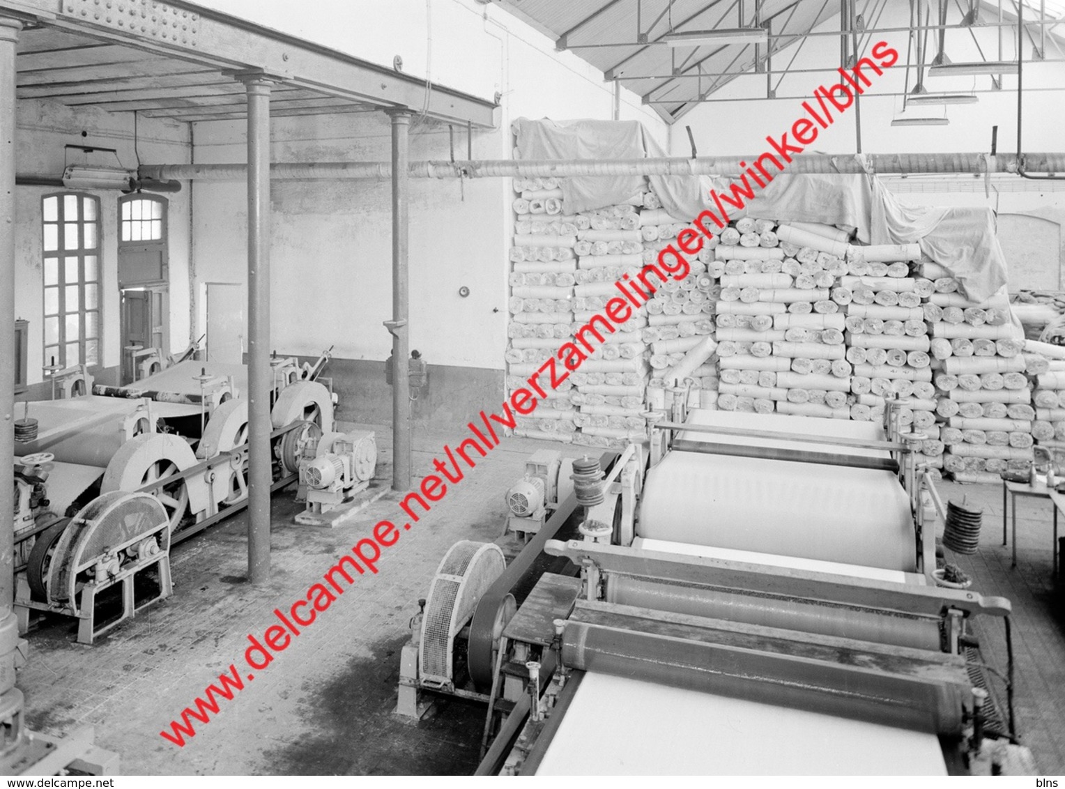 Papierfabriek De Naeyer Willebroek Maart 1961 - Photo 15x23cm - Industrie - Métiers