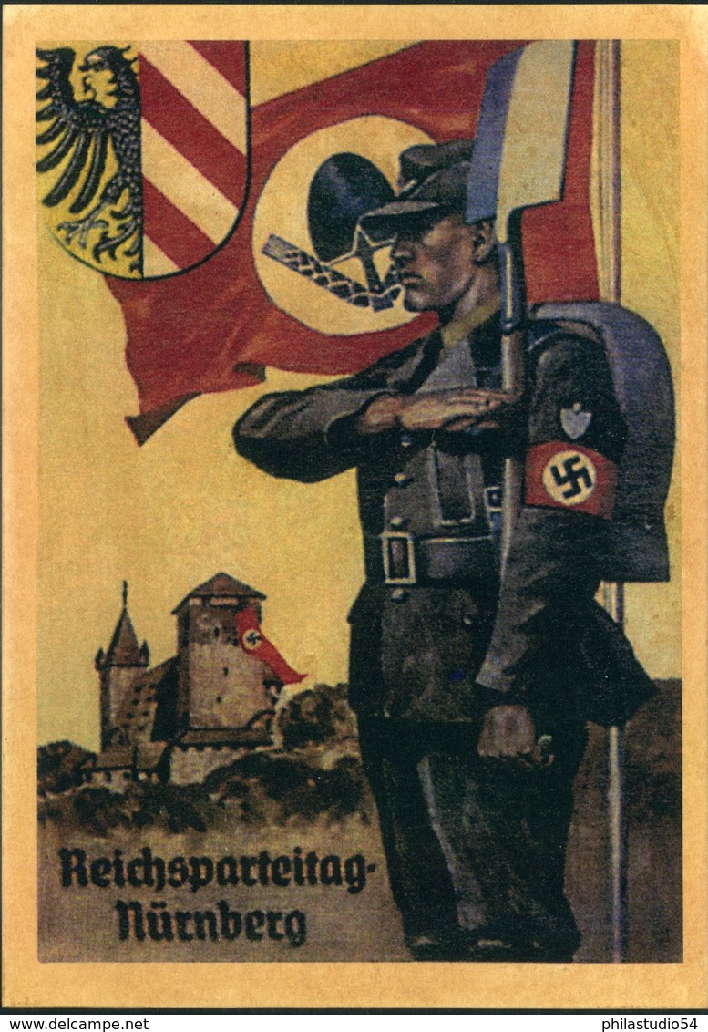 1936/1940, Propagandakarte Verkauft Als Nachdruck / Fälschung - Sonstige & Ohne Zuordnung