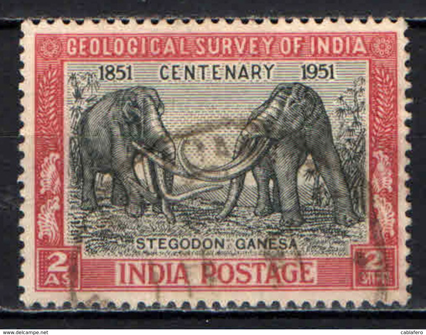 INDIA - 1951 - Geological Survey Of India, Cent. - USATO - Usati