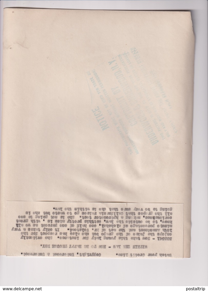 18TH AMENDMENT VOLSTEAD PROHIBITION WITHIN THE LAW CALIFORNIA  25*20CM Fonds Victor FORBIN 1864-1947 - Profesiones