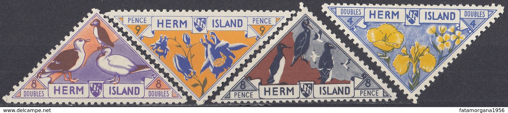 HERM ISLAND -  Lotto Di 4 Valori Nuovi MH/MNH, Come Da Immagine. - Guernesey