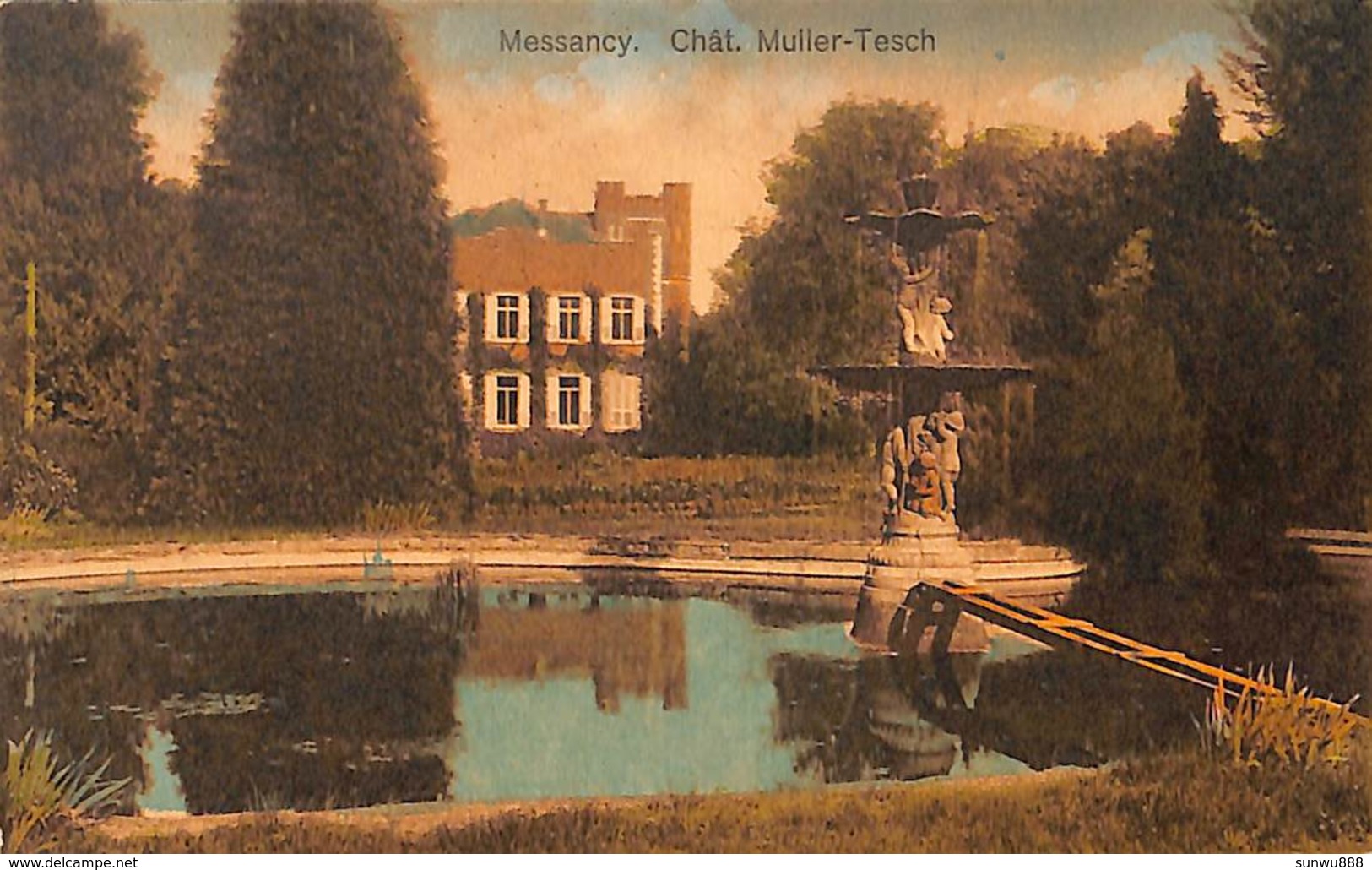 Messancy - Chât. Muller-Tesch (colorisée, Edit. Tibesar) - Messancy