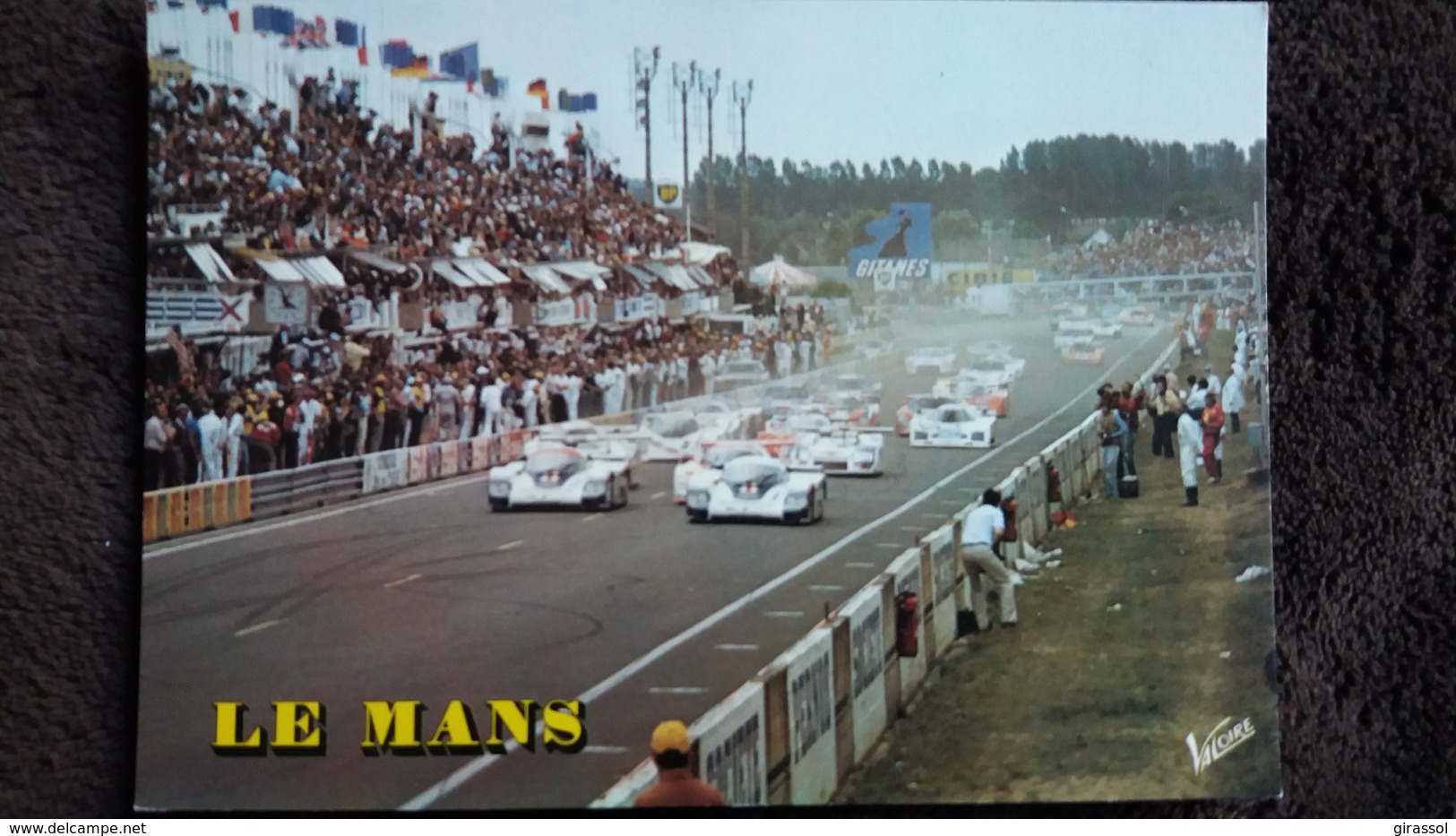 CPM LE MANS SARTHE CIRCUIT DES 24 H ED VALOIRE DEPART DE LA CELEBRE COURSE AUTOMOBILE - Le Mans