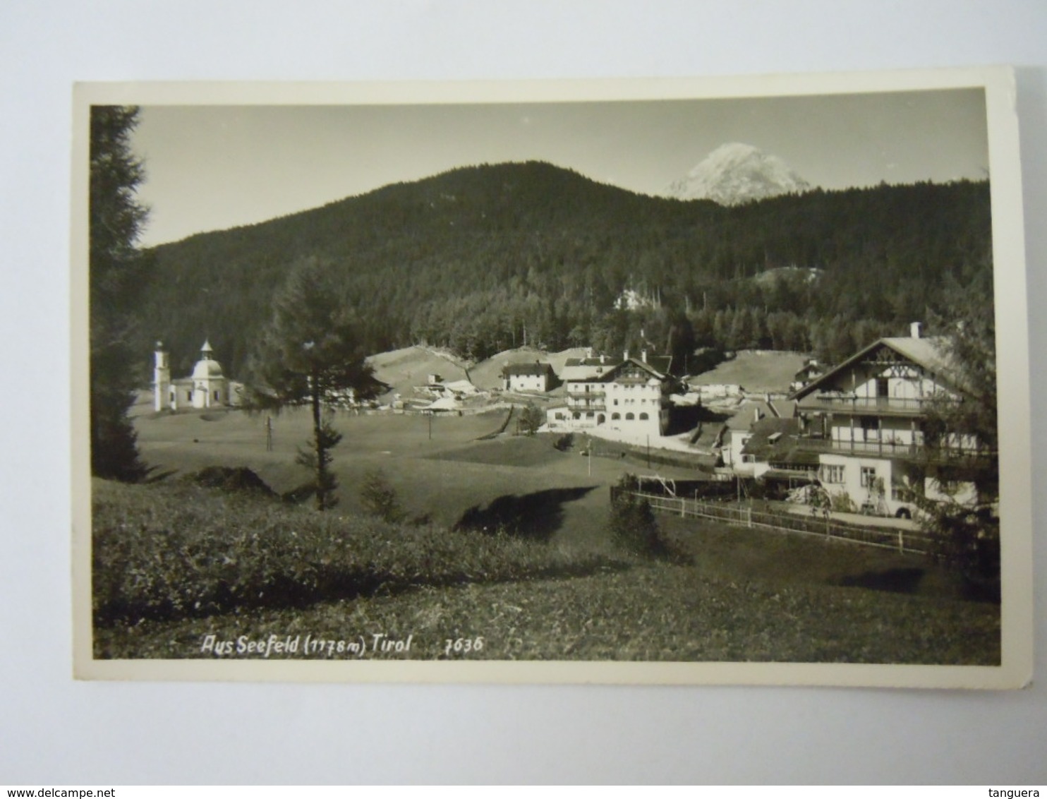 Autriche Aus Seefeld Tirol 7636 Argenta Circulée 1950 - Seefeld