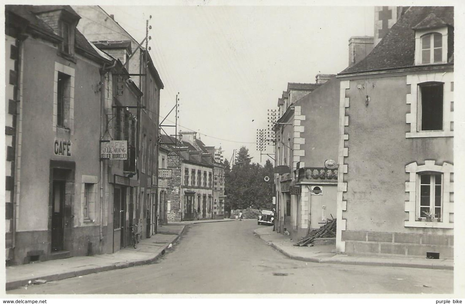 DPT 56 LA GACILLY  Rue Montauban CPSM 1950 TBE Rare - La Gacilly