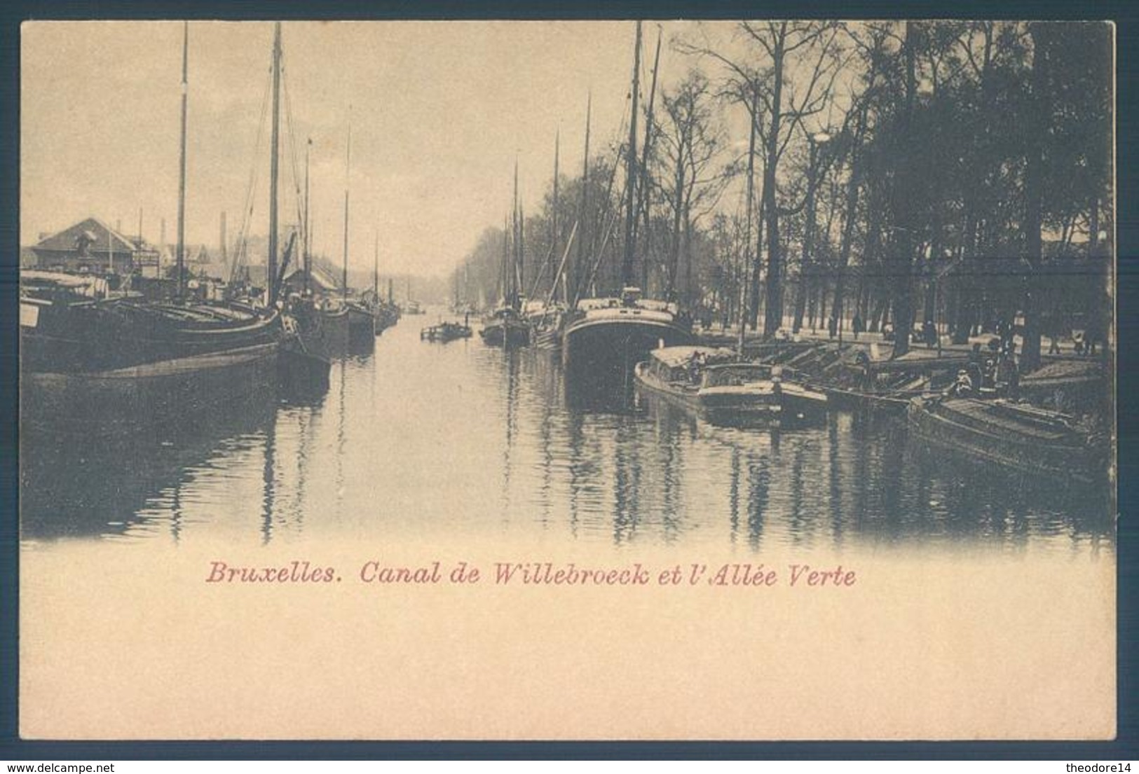 BRUXELLES Canal De Willebroeck Et Allée Verte - Sonstige & Ohne Zuordnung