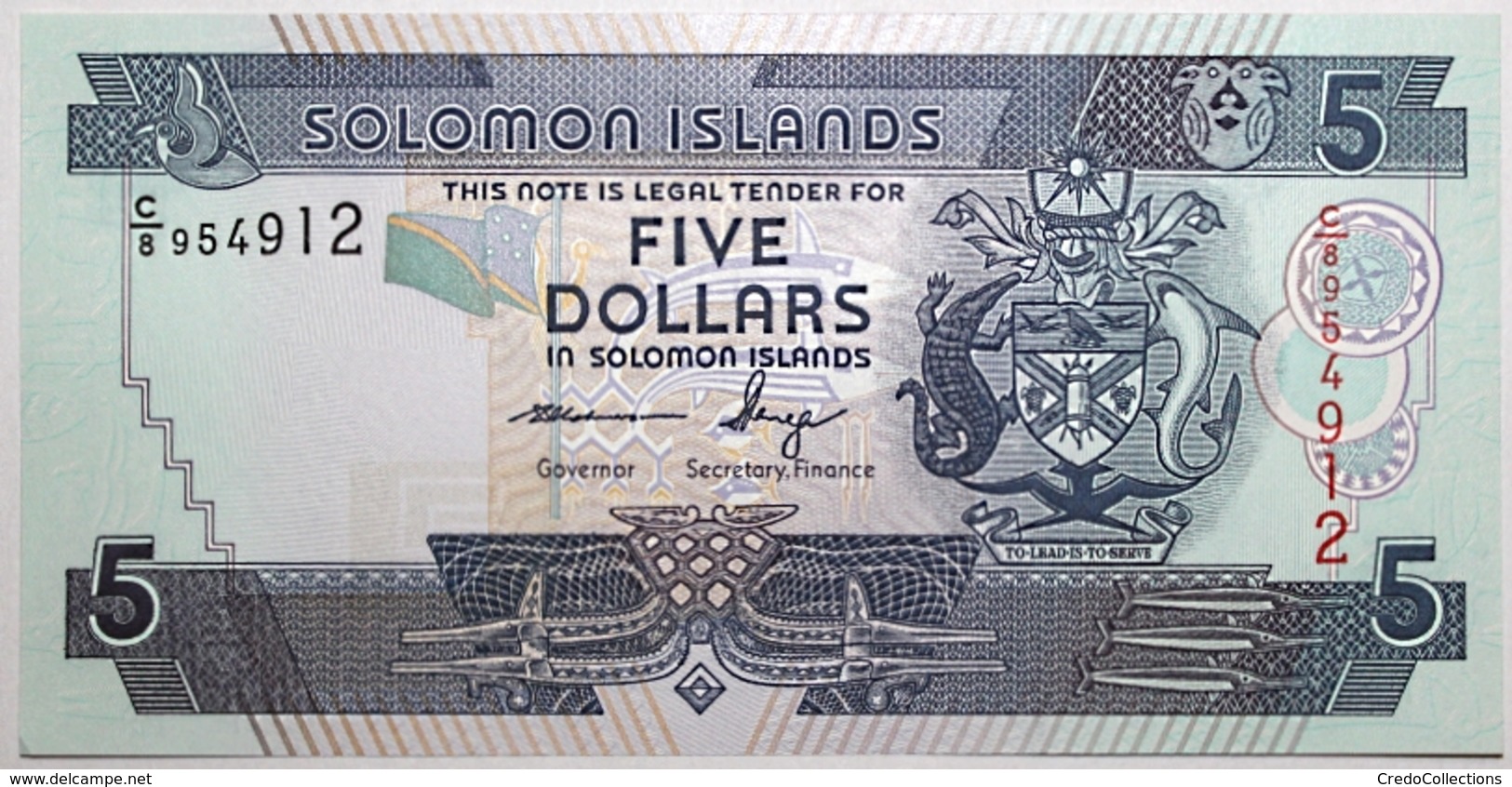 Salomon - 5 Dollars - 2011 - PICK 26a.3 - NEUF - Salomons