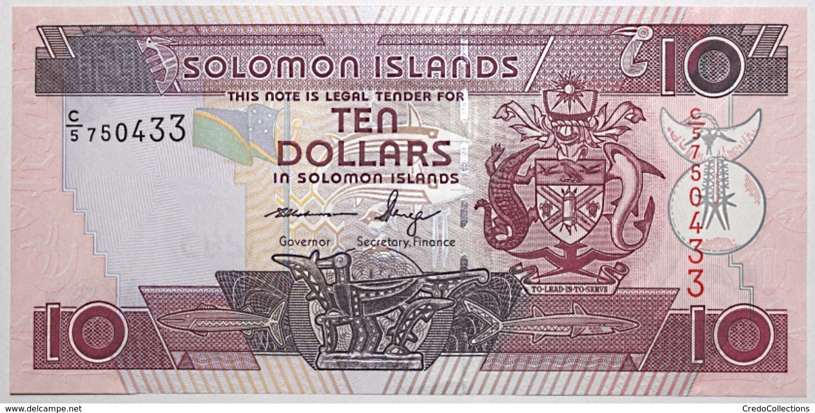 Salomon - 10 Dollars - 2011 - PICK 27a.3 - NEUF - Salomons