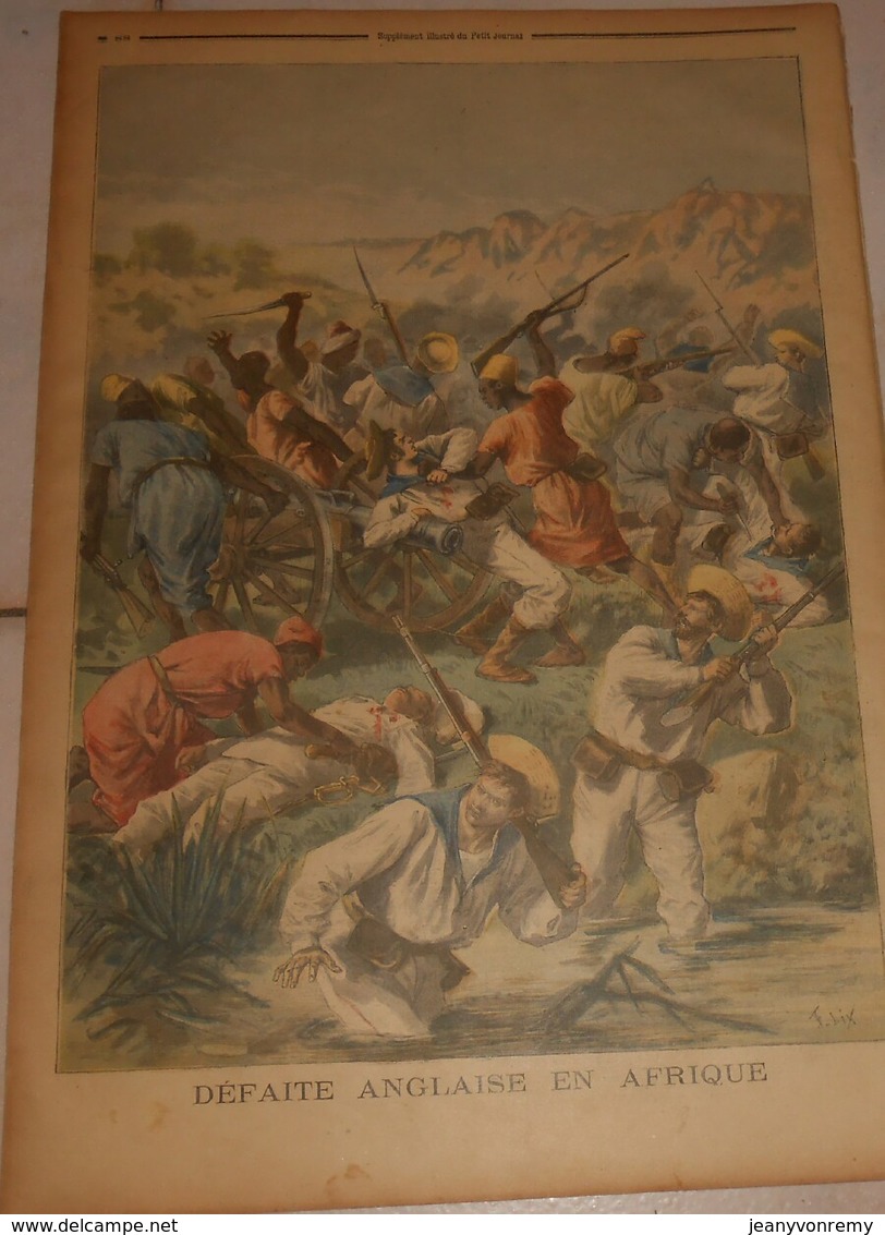 Le Petit Journal. 12 Mars 1894. La Belle Otero Aux Folies Bergère. Défaite Anglaise En Afrique. - Revues Anciennes - Avant 1900