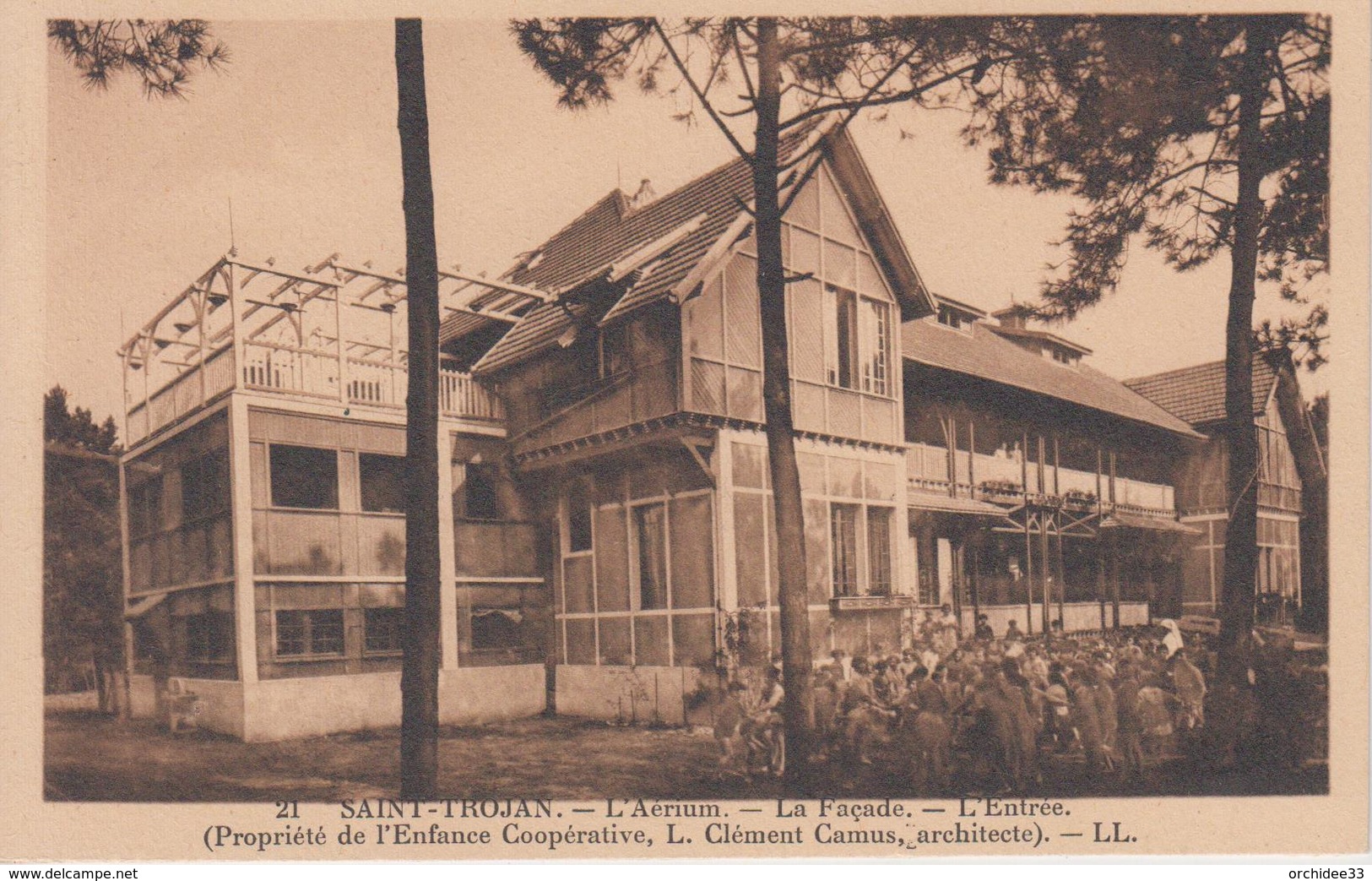 CPA île D'Oléron - Saint-Trojan - L'Aérium - La Façade - L'entrée (avec Animation) - Ile D'Oléron