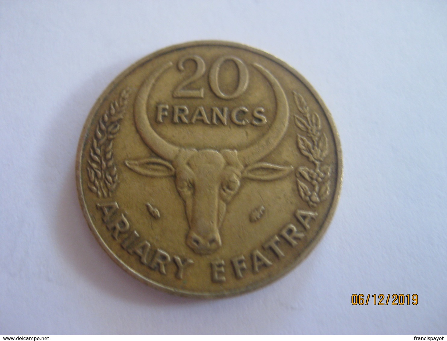 Madagascar: 20 Francs 1983 - Madagascar