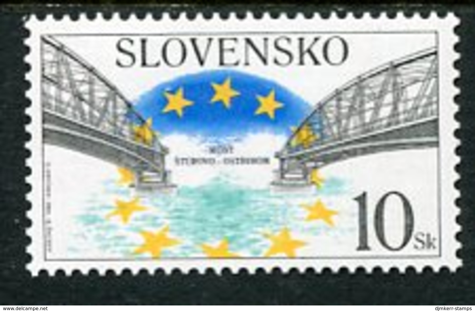 SLOVAKIA 2002 Reconstruction Of Danube Bridge  MNH / **.  Michel 409 - Unused Stamps