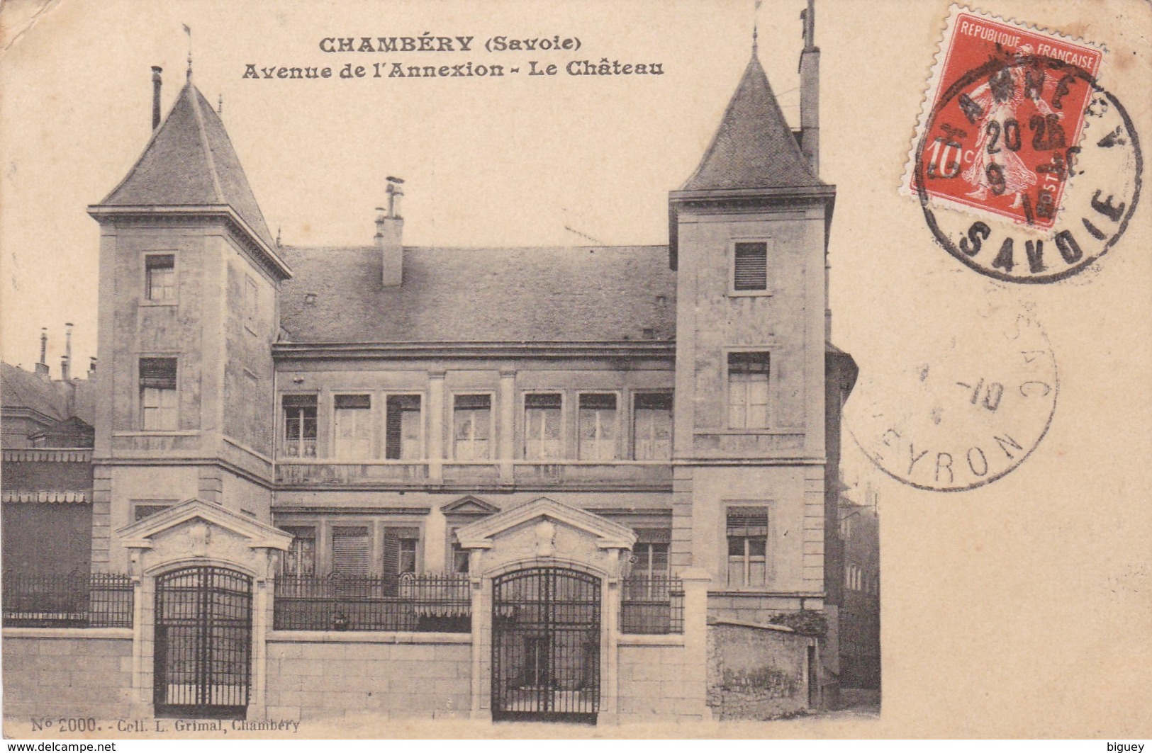 73 - CHAMBERY - Avenue De L'Annexion - Le Château. - Chambery