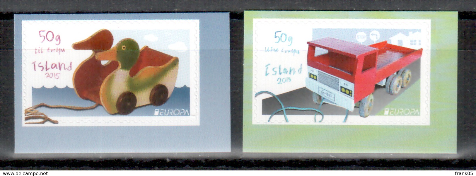 Island / Iceland / Islande 2015 Satz Aus MH/set From Booklet EUROPA ** - 2015