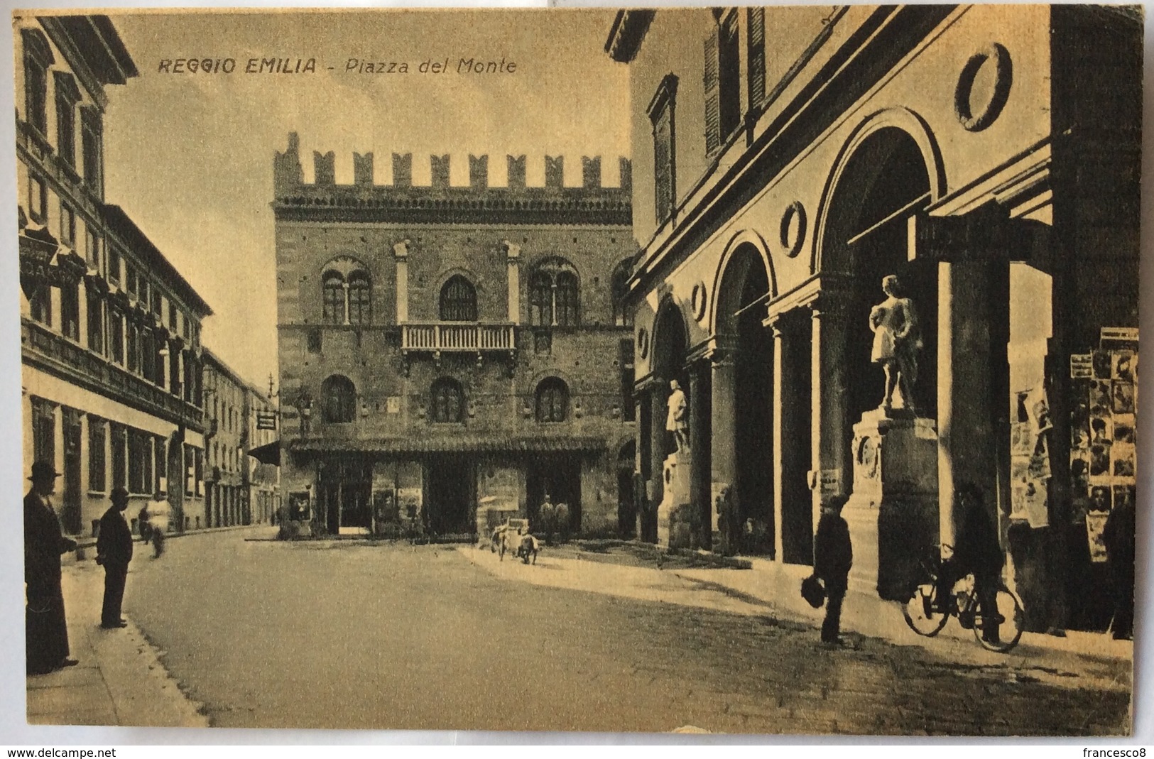 1953 REGGIO EMILIA PIAZZA DEL MONTE - Reggio Emilia