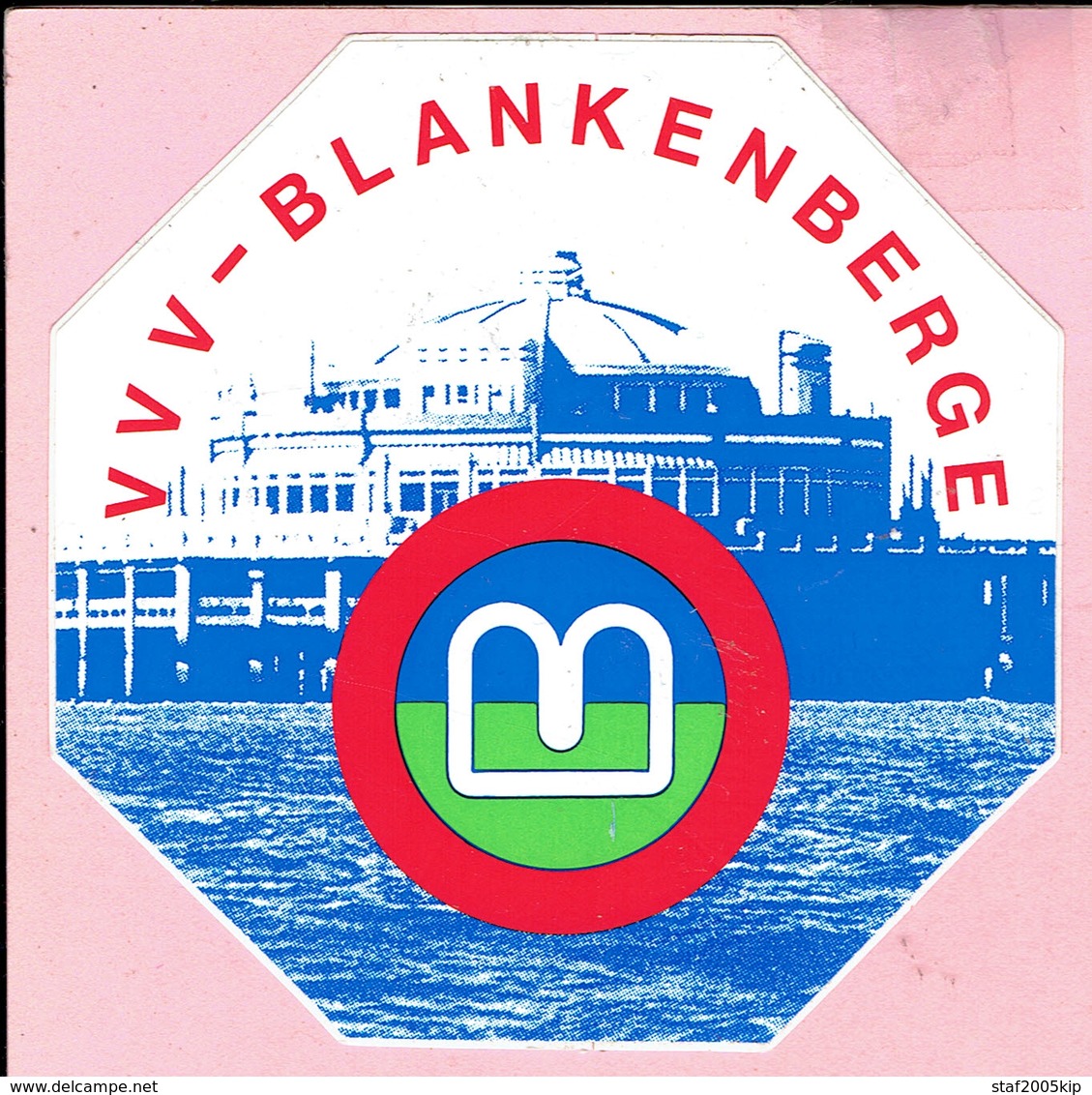 Sticker - V V V - Blankenberge - Autocollants