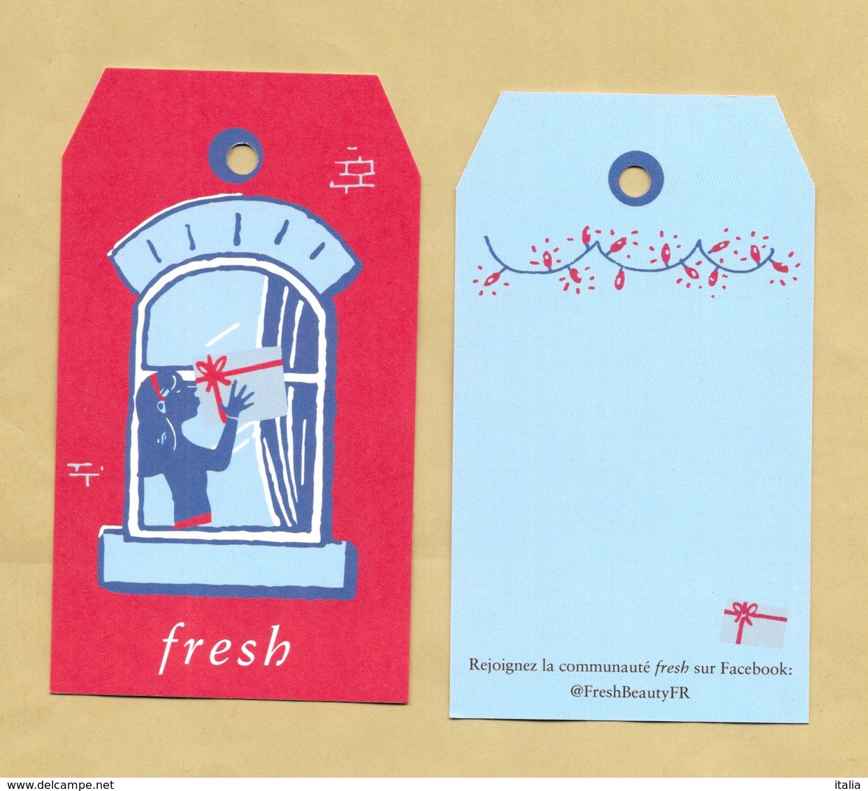 Carte Promo Perfume Card FRESH * NOEL XMAS 2019 * R/V - Modern (from 1961)