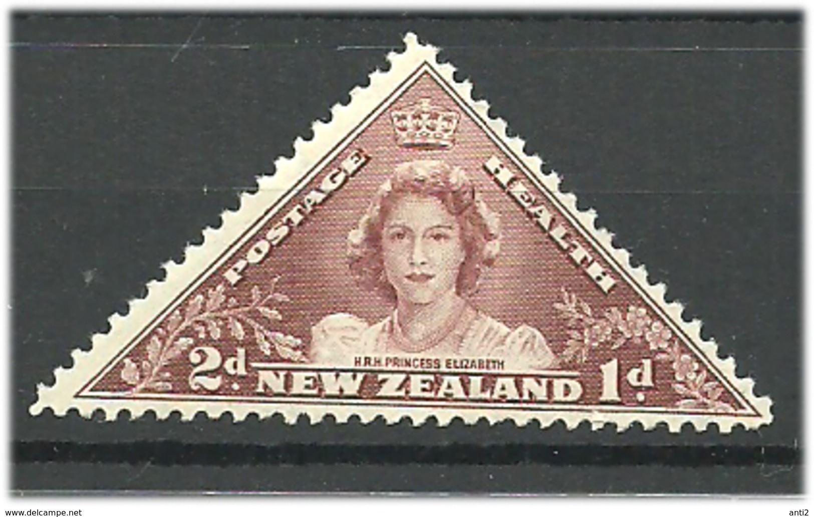 New Zealand 1943 Health: Princess Elizabeth  Mi 276 MNH(**) - Neufs