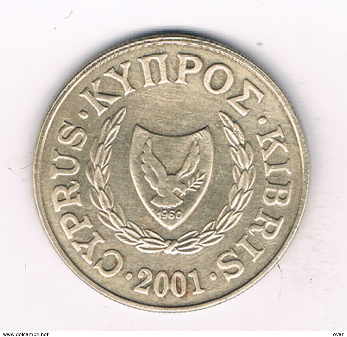 20 CENTS 2001  CYPRUS /9135// - Cipro