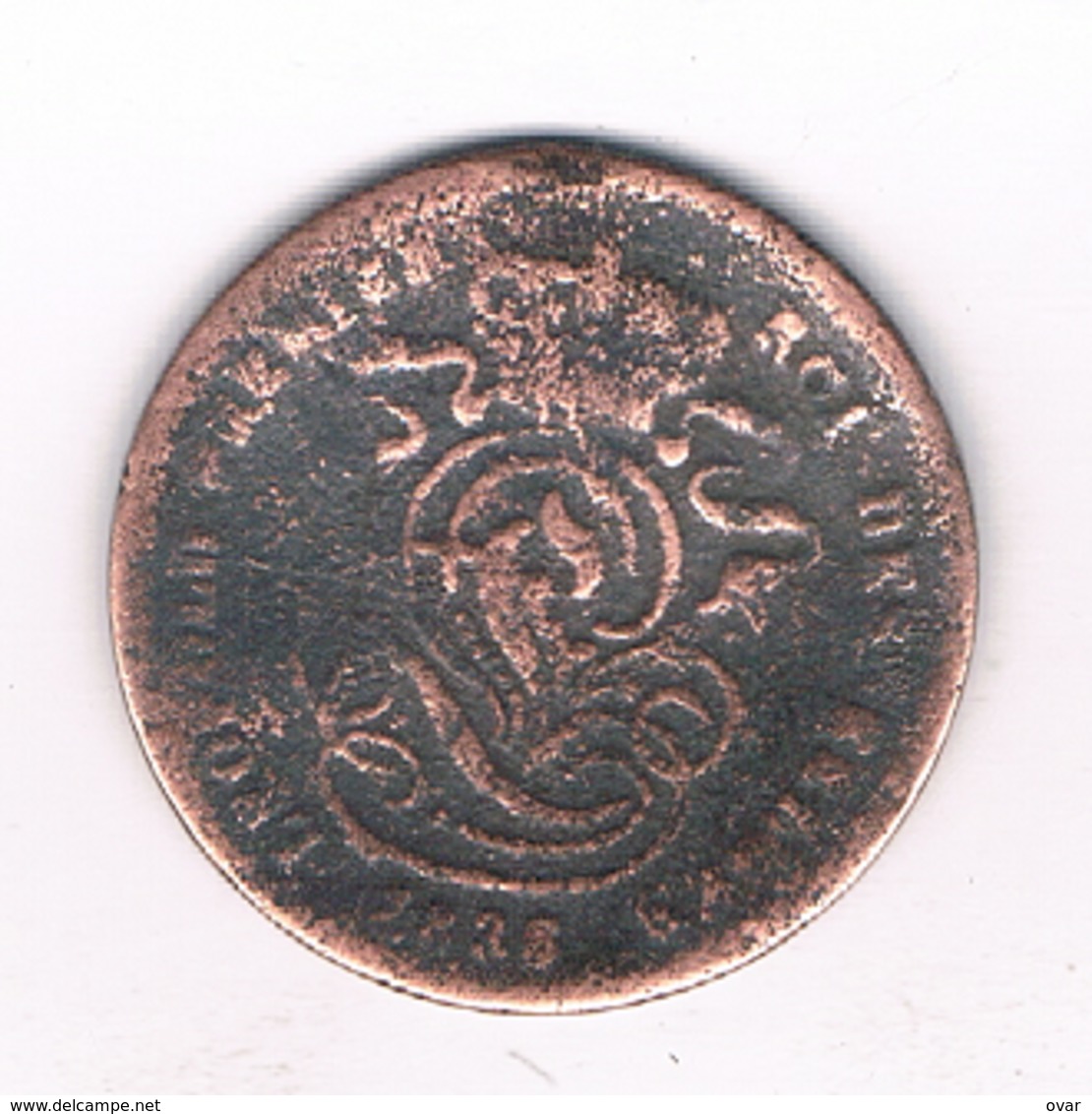 2 CENTIMES 1836  BELGIE /9139/ - 2 Centimes