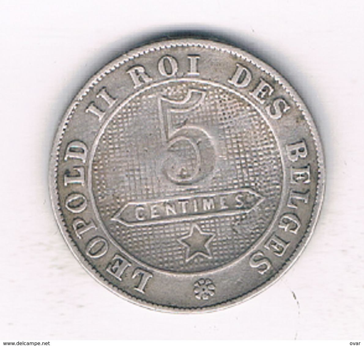 5 CENTIMES 1894 FR  BELGIE /9140/ - 5 Centimes