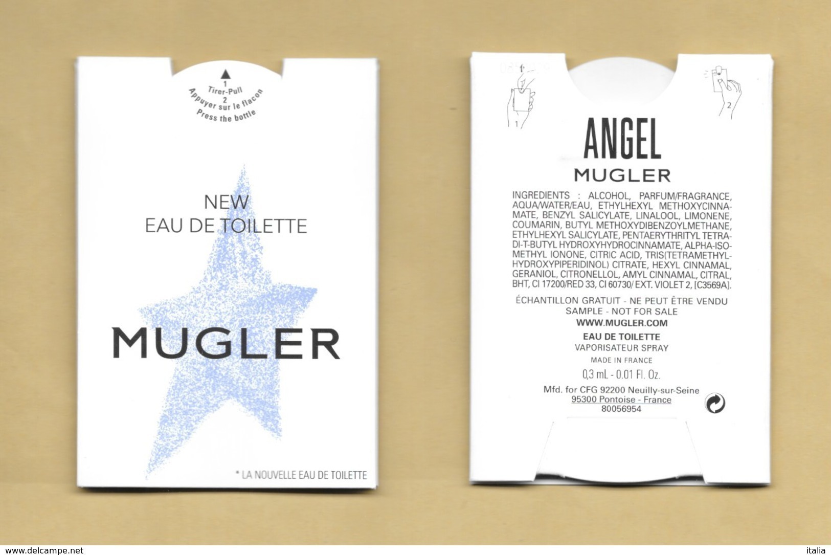 PUFFER *** ANGEL * THIERRY MUGLER * R/V - Modern (ab 1961)