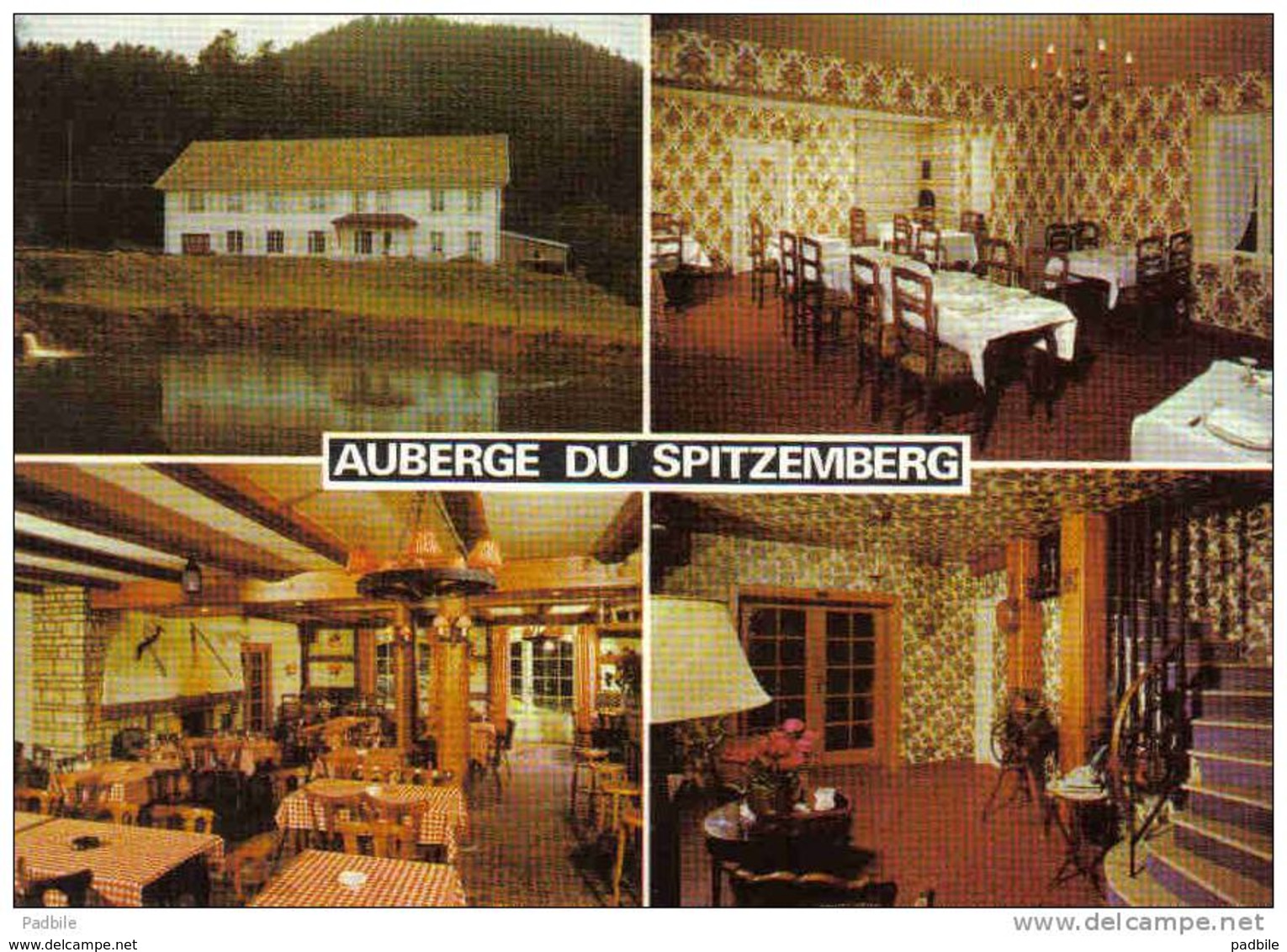 Carte Postale 88.  Provenchères-sur-Fave  La Petite Fosse  "Auberge Du Spitzemberg"   Trés Beau Plan - Provencheres Sur Fave