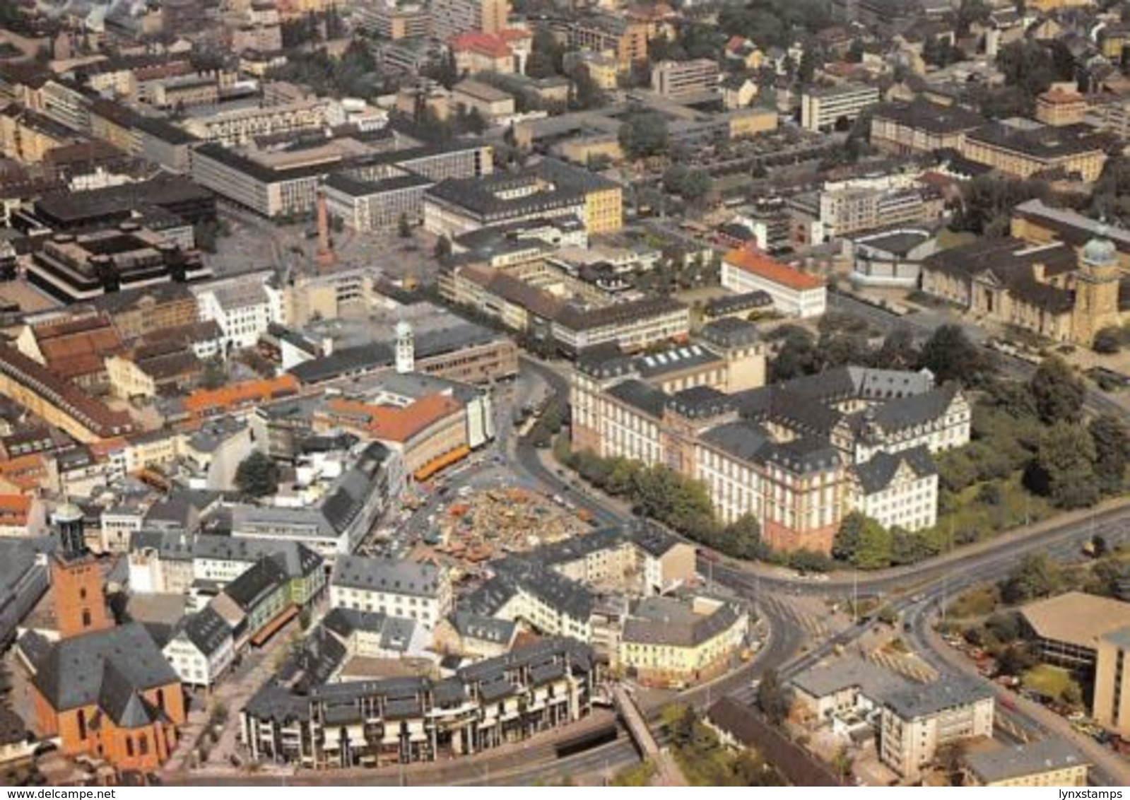 Darmstadt Tor Zu Odenwald Und Bergstrasse Panorama - Darmstadt