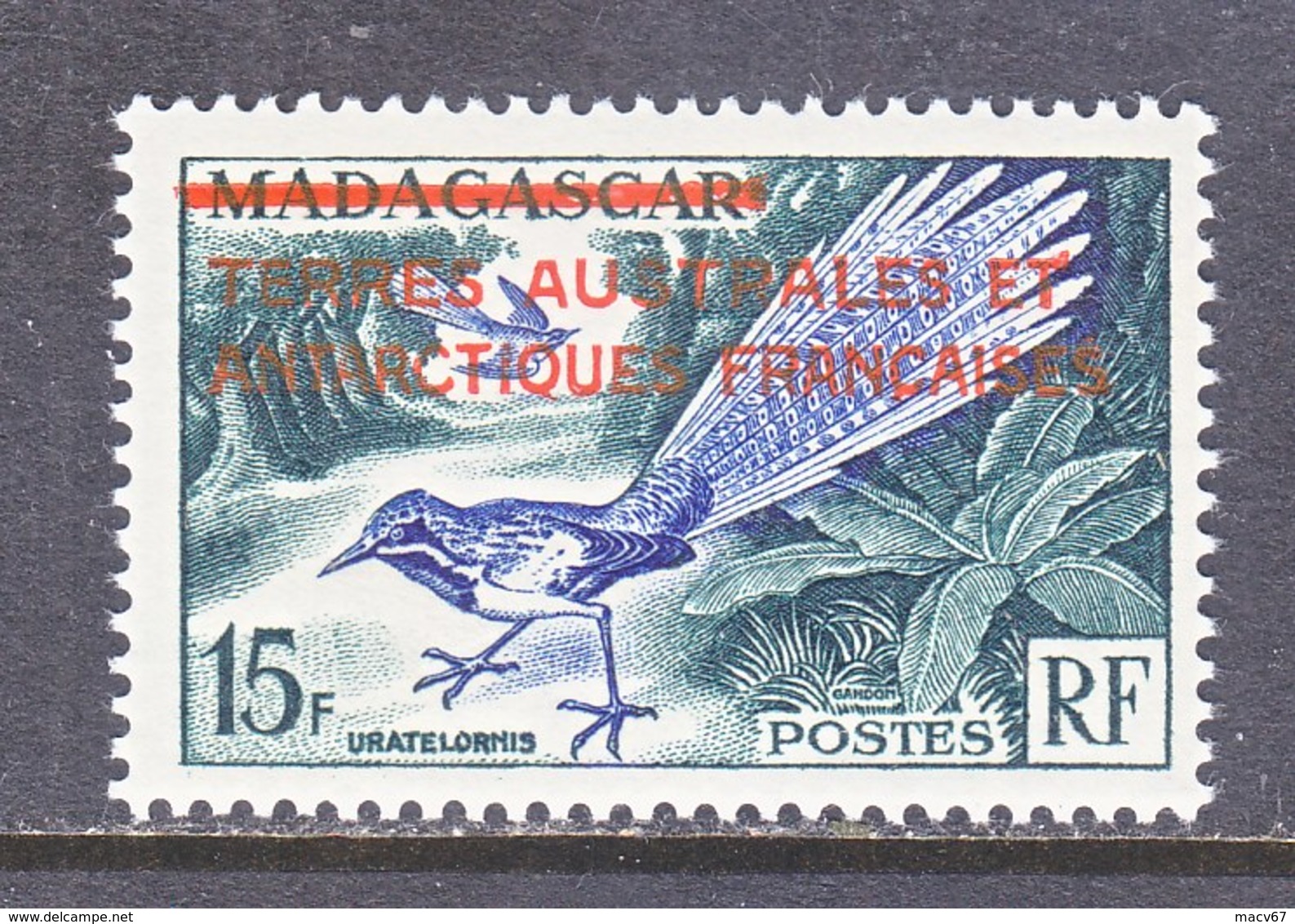 FRANCE  TAAF  1     **   WILDLIFE  BIRD - Unused Stamps