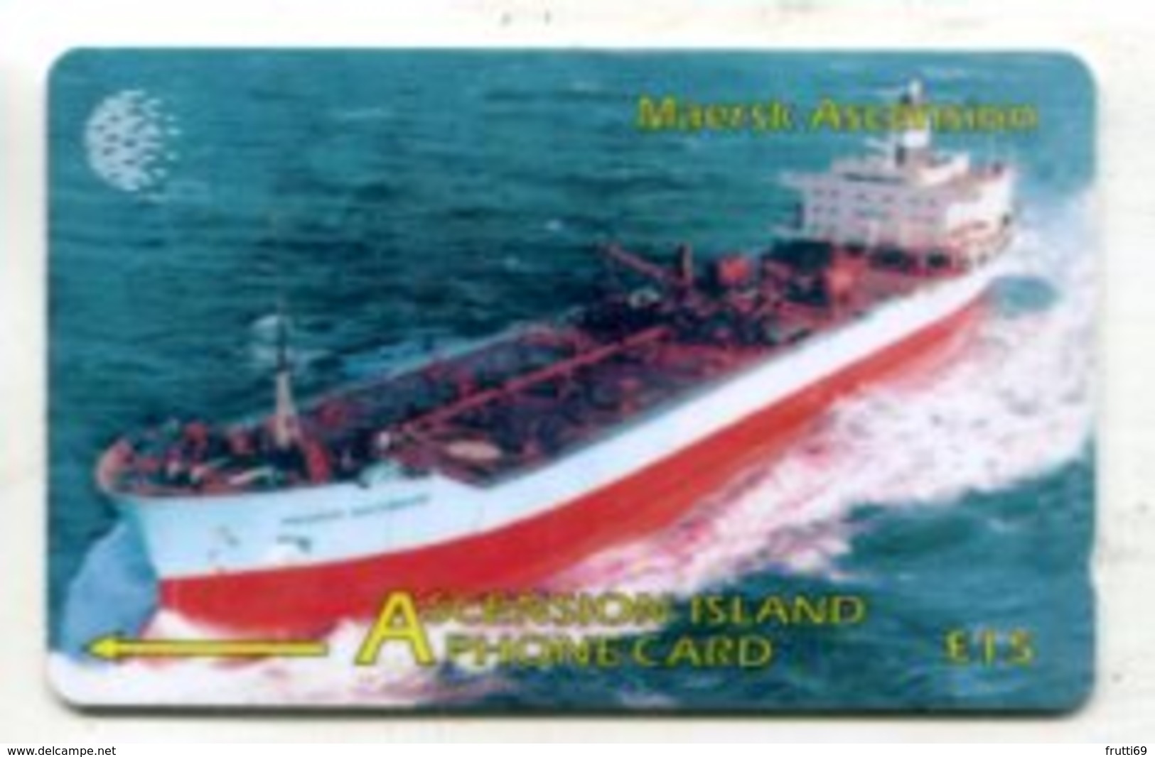 TK 14001 ASCENCION - 268CASB... Maersk Ascencion - Ascension (Insel)