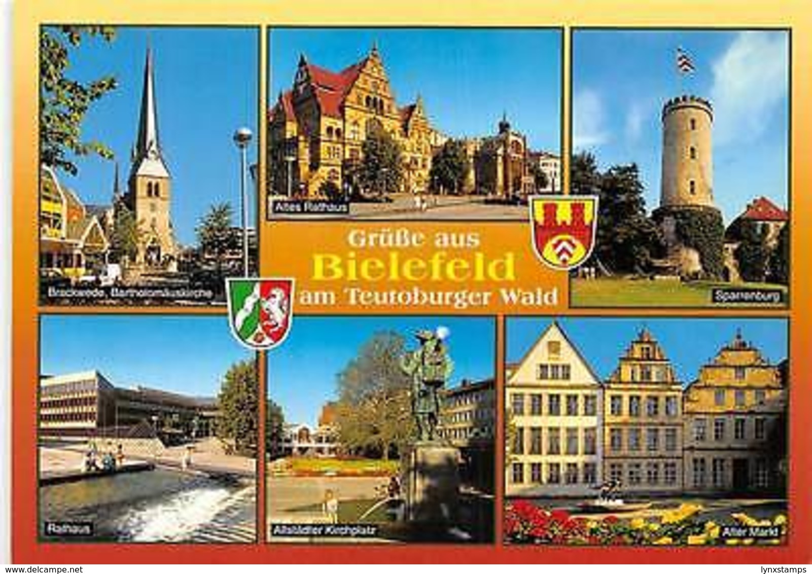 Bielefeld Am Teutoburger Wald, Sparrenburg Rathaus Alter Markt Brackwede - Bielefeld