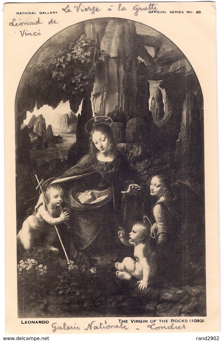 Leonardo - The Virgin Of The Rocks /P513/ - Pittura & Quadri